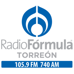 Изображение станции 'Radio Fórmula (Torreón) - 105.9 FM / 740 AM - XHQN-FM / XEQN-AM -  Grupo Fórmula - Torreón, Coahuila'