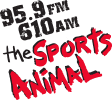 Image of the '95.9 THE SPORTS ANIMAL' station