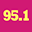 Image de la station '95.1 Kiss FM'