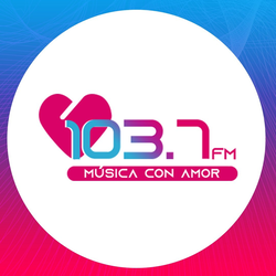 'Música con Amor (Veracruz) - 103.7 FM - XHCS-FM - Grupo RADIOSA - Veracruz, VE' 방송국의 이미지