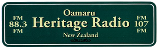 'Oamaru Heritage Radio' istasyonunun resmi