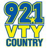 Image of the '92.1 VTY Country' station