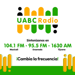 Image de la station 'UABC Radio (Mexicali) - 104.1 FM - XHBA-FM - UABC (Universidad Autónoma de Baja California) - Mexicali, Baja California'