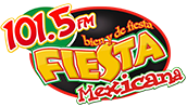 Afbeelding van het 'Fiesta Mexicana (Nuevo Laredo) - 101.5 FM - XHAS-FM - Radiorama Nuevo Laredo - Nuevo Laredo, Tamaulipas' station