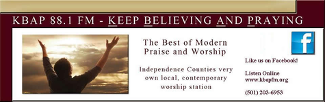 Afbeelding van het 'KBAP 88.1 - Gospel FM Batesville, AR' station