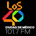 'LOS40 Ciudad de México - 101.7 FM - XEX-FM - Radiópolis - Ciudad de México' istasyonunun resmi