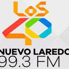 Image of the 'LOS40 Nuevo Laredo - 99.3 FM - XHNK-FM - Grupo AS - Nuevo Laredo, Tamaulipas' station