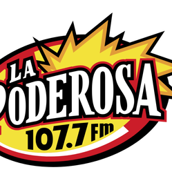 'La Poderosa (Aguascalientes) - 107.7 FM - XHYZ-FM - Radiogrupo - Aguascalientes, AG' istasyonunun resmi