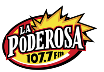 Imagem da estação 'La Poderosa (Aguascalientes) - 107.7 FM - XHYZ-FM - Radiogrupo - Aguascalientes, AG'