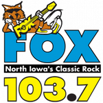 Image of the 'KLKK-FM 103.7 North Iowa's Classic Rock, Clear Lake, Iowa' station