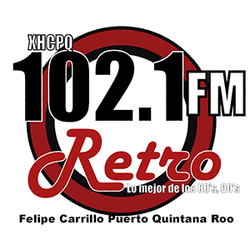 Immagine della stazione 'RETRO  (Felipe Carrillo Puerto) - 102.1 FM - XHECPQ-FM - Grupo Sol Corporativo - Felipe Carrillo Puerto, Quintana Roo'