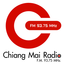 Image of the 'CHIANG MAI RADIO FM 93.75 MHz.' station