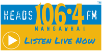 'Heads 106.4 FM - Mangawhai Heads' स्टेशन की छवि