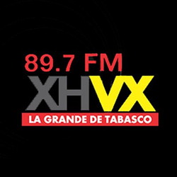 Afbeelding van het 'La Grande de Tabasco (Villahermosa) - 89.7 FM - XHVX-FM - Grupo VX - Villahermosa, TB' station