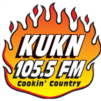 'KUKN "Cookin' Country" 105.5 FM   Longview, WA'电台的图片