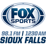 'KWSN "Sports Radio" 1230 & 98.1 Sioux Falls, SD' istasyonunun resmi